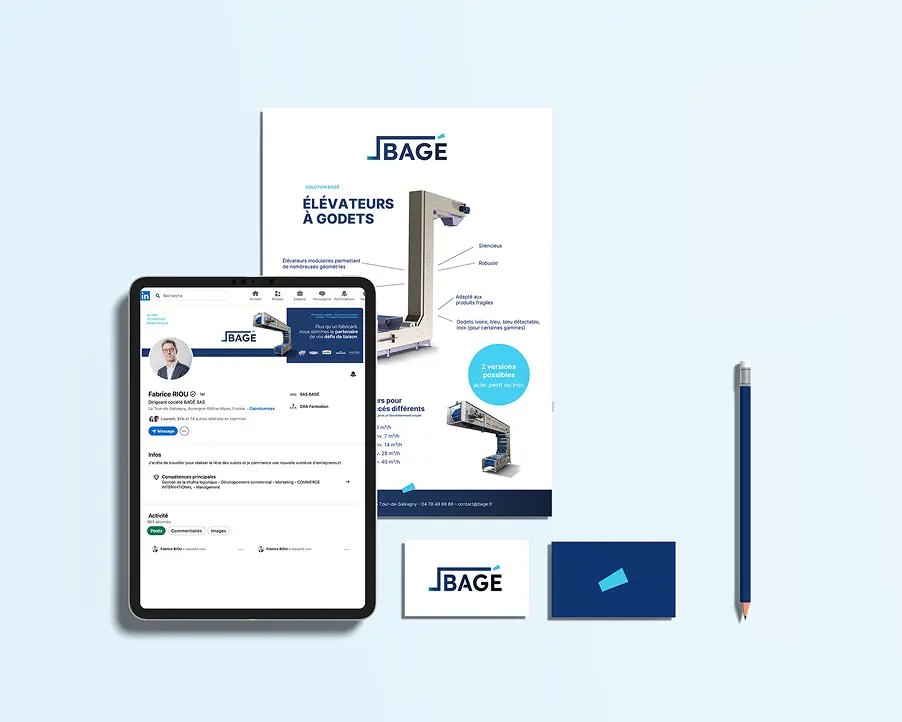 identite visuelle complete industrie